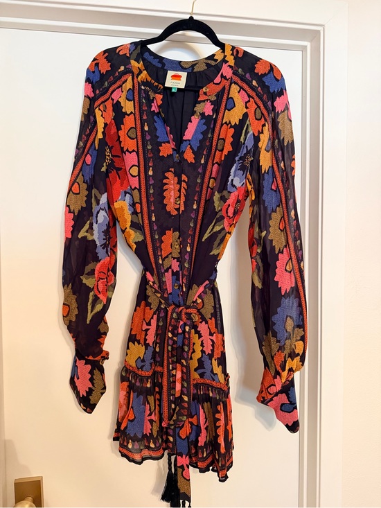 FARM Rio Dresses & Skirts - FARM Rio Flowers Tapestry Mini Dress – XL